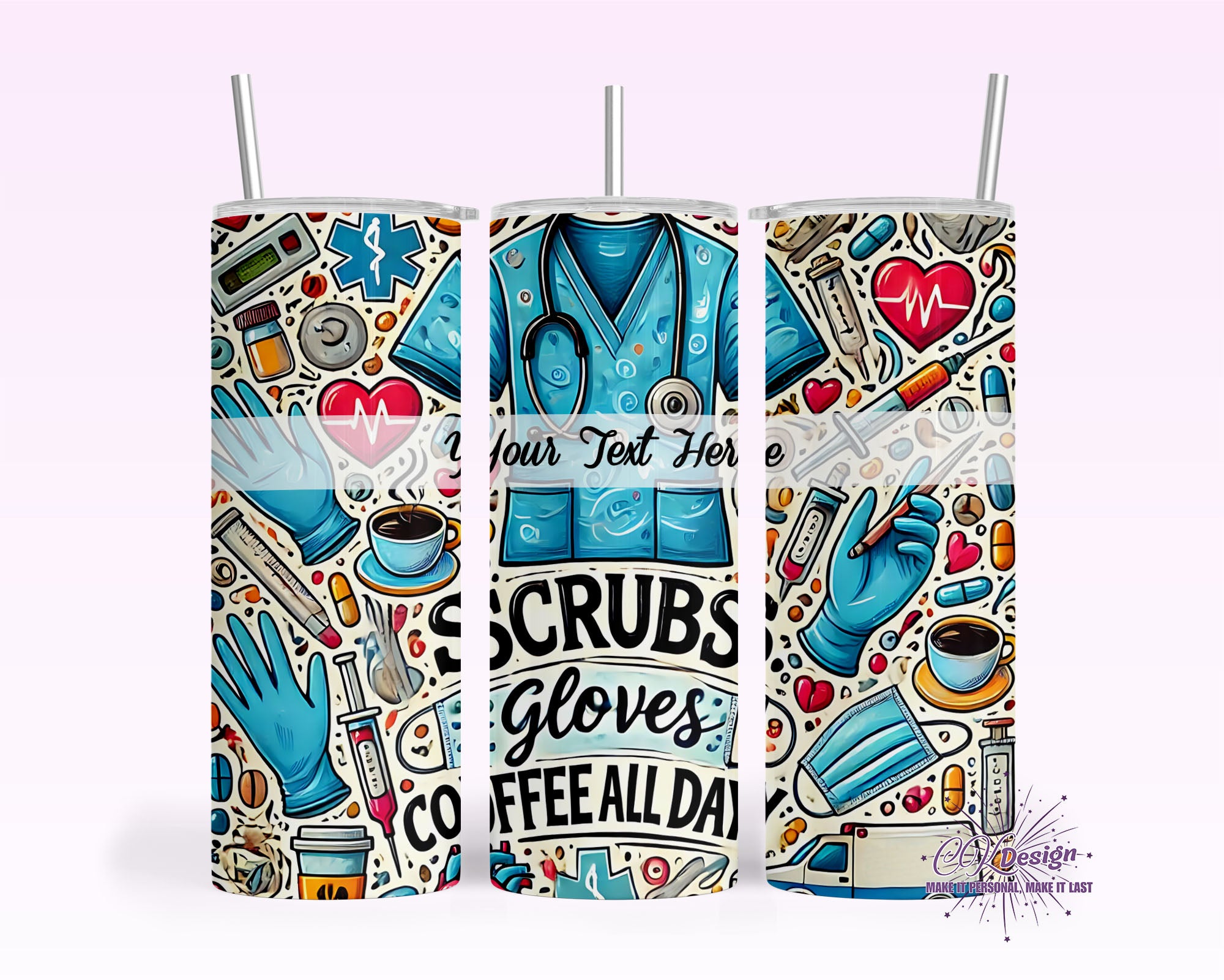 Scrubs Coffee All Day Tumbler