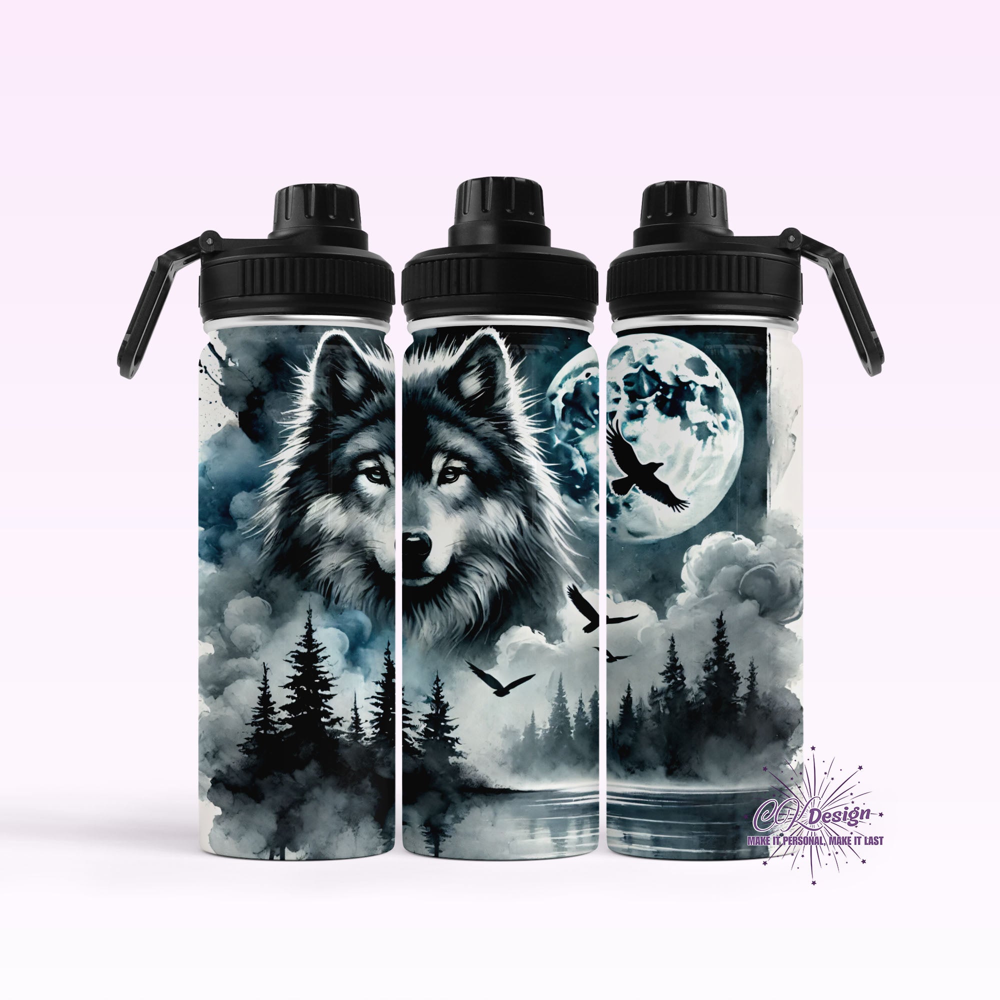 Wolf Hydro Water Bottle
