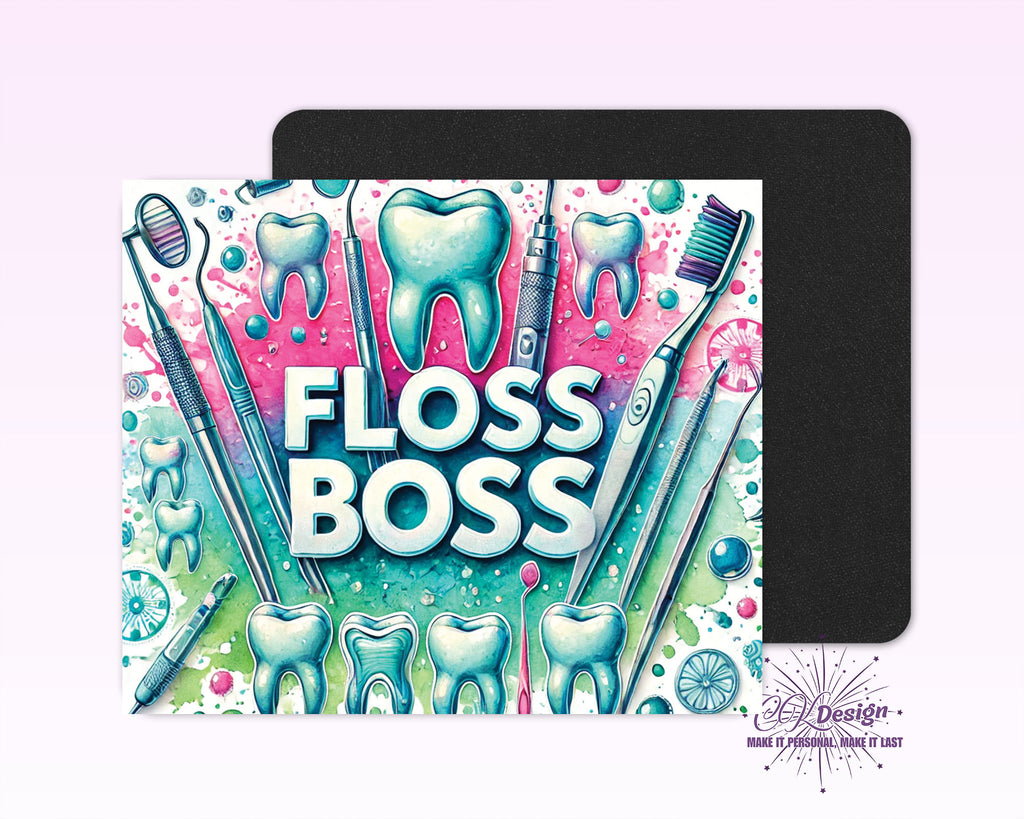 Floss Boss Mouse Pad