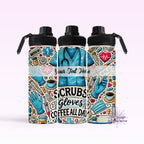 Scrubs Coffee All Day Hydro Water Bottle