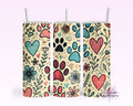 Paw Print Tumbler