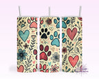 Paw Print Tumbler