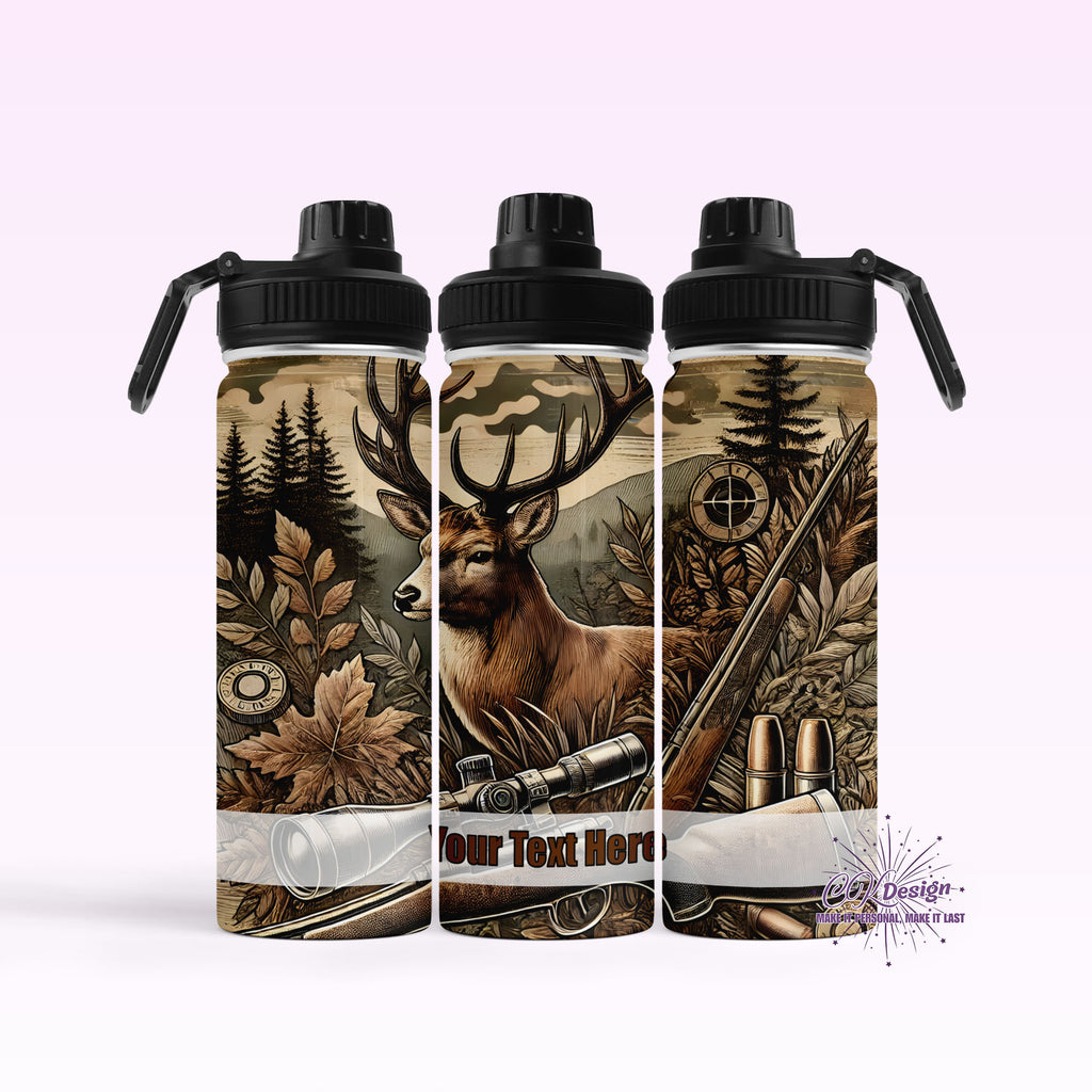 Deer Hunting Hydro Water Bottle