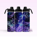 Purple Glitter Hydro Water Bottle