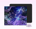 Purple Glitter Mouse Pad