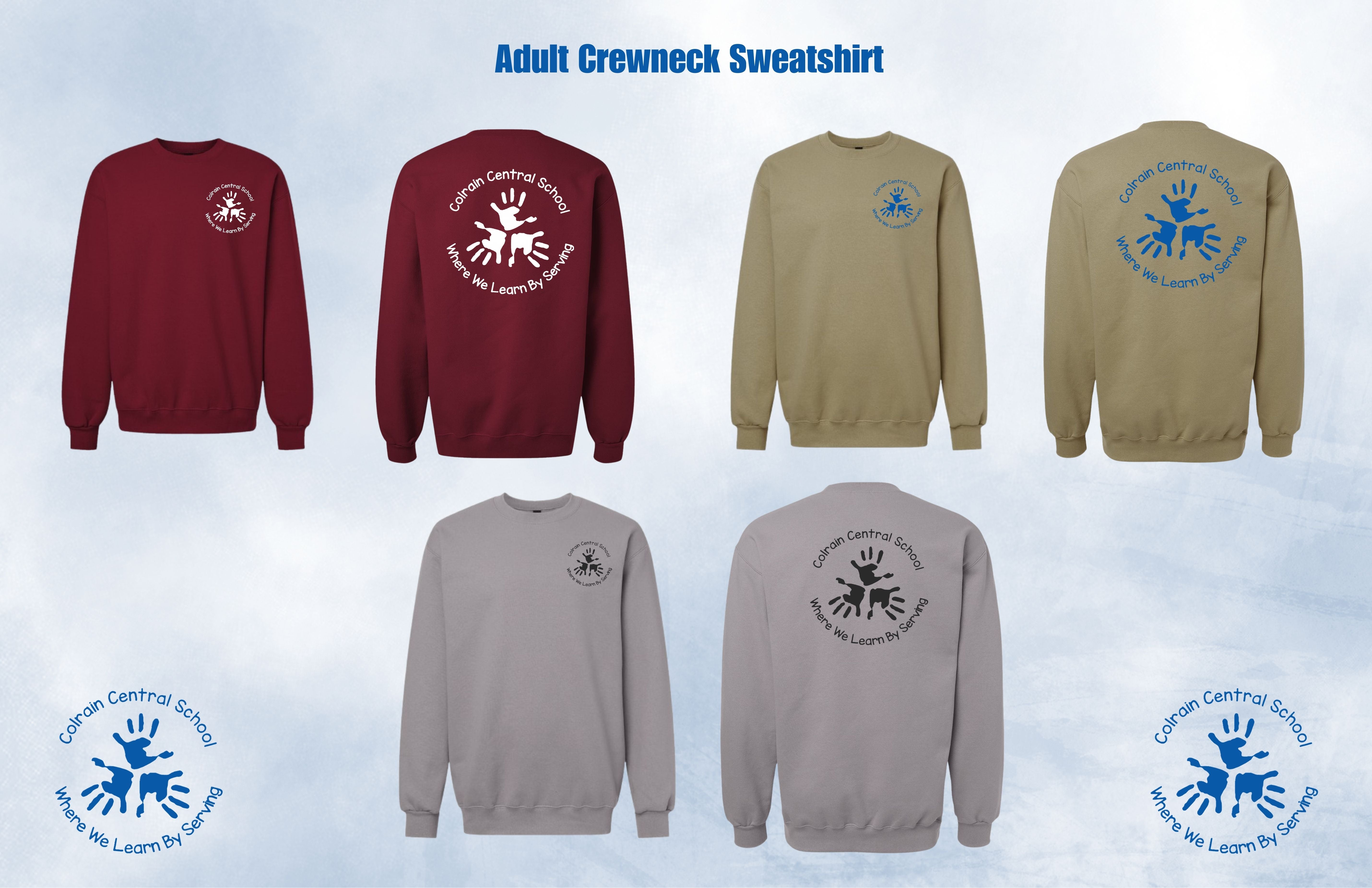 Adult Crewneck Sweatshirt – CK Design & Customization