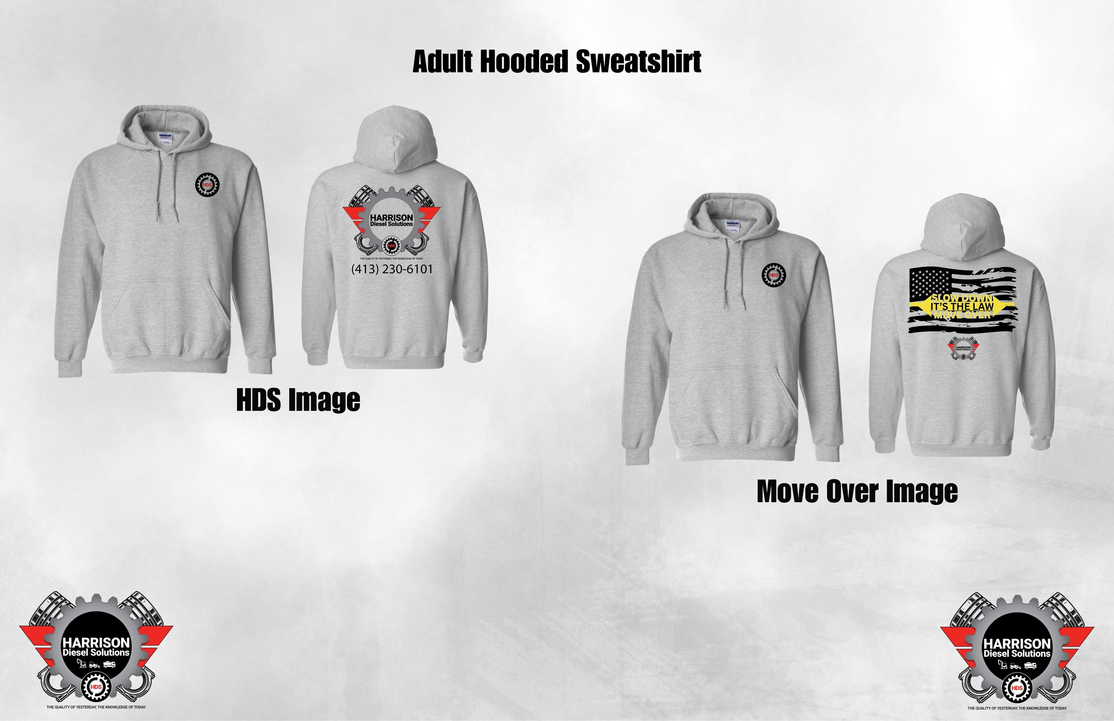Adult Hooded Sweatshirt