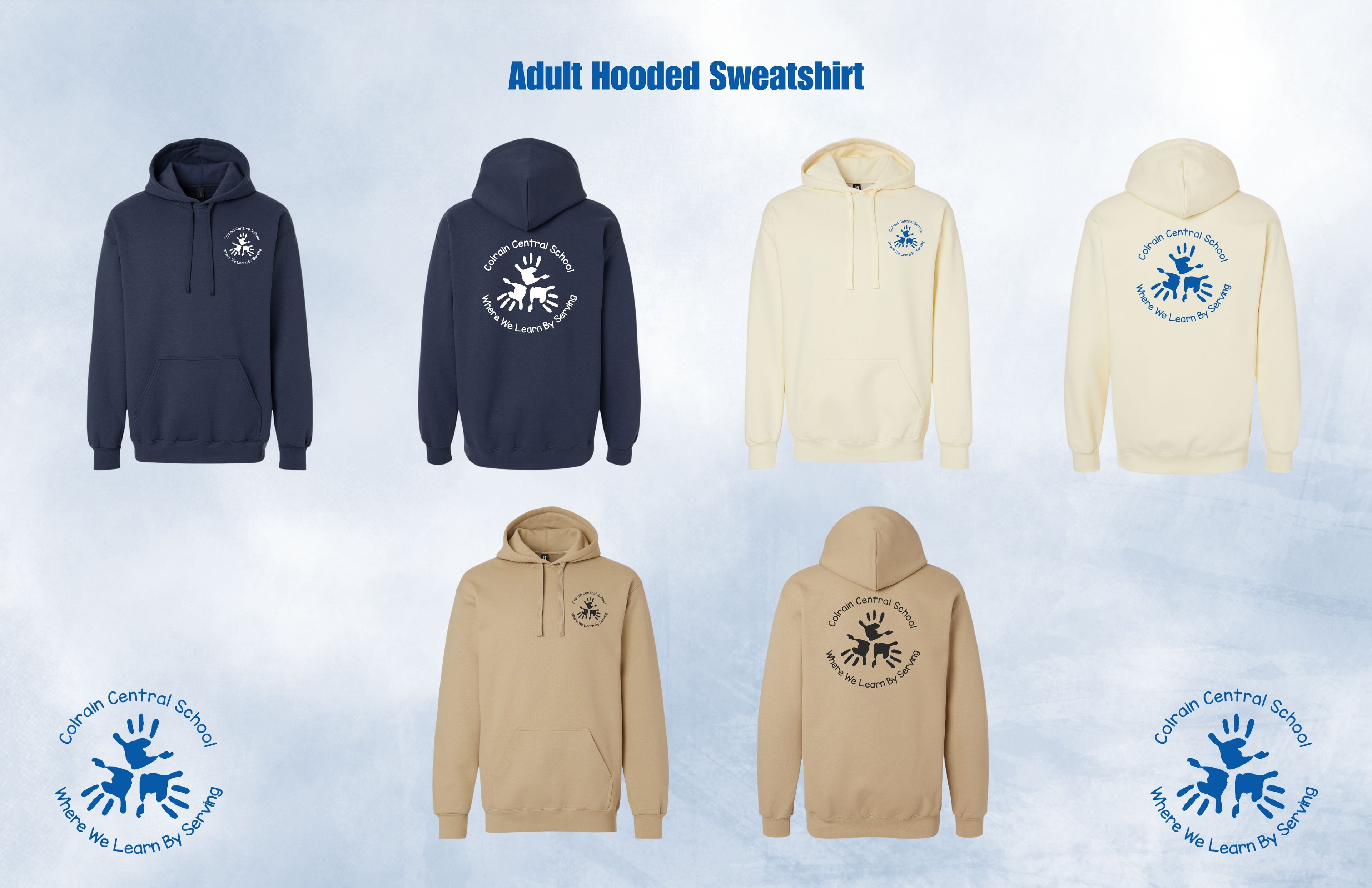 Adult Hooded Sweatshirt