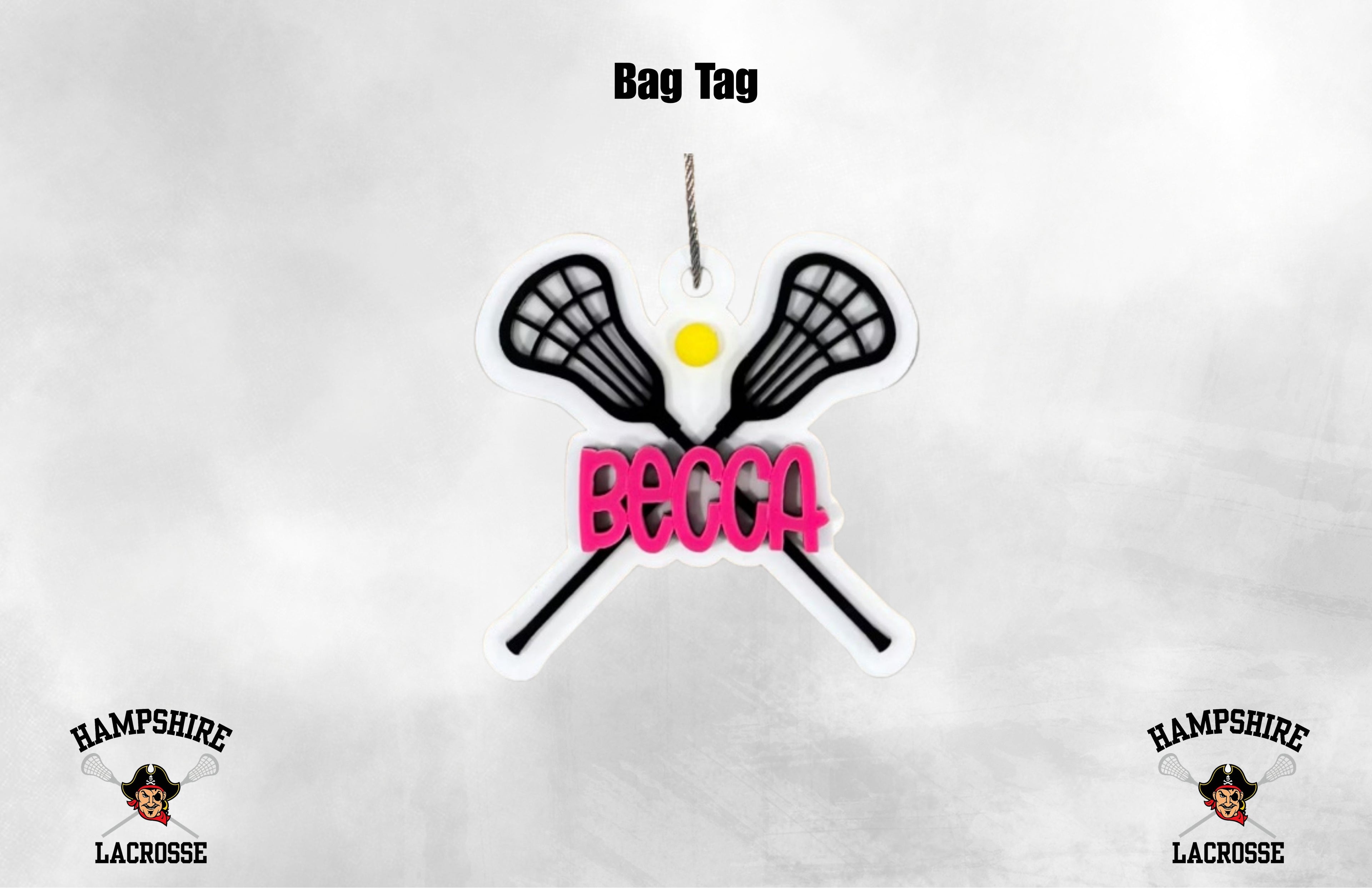 Lacrosse Bag Tag