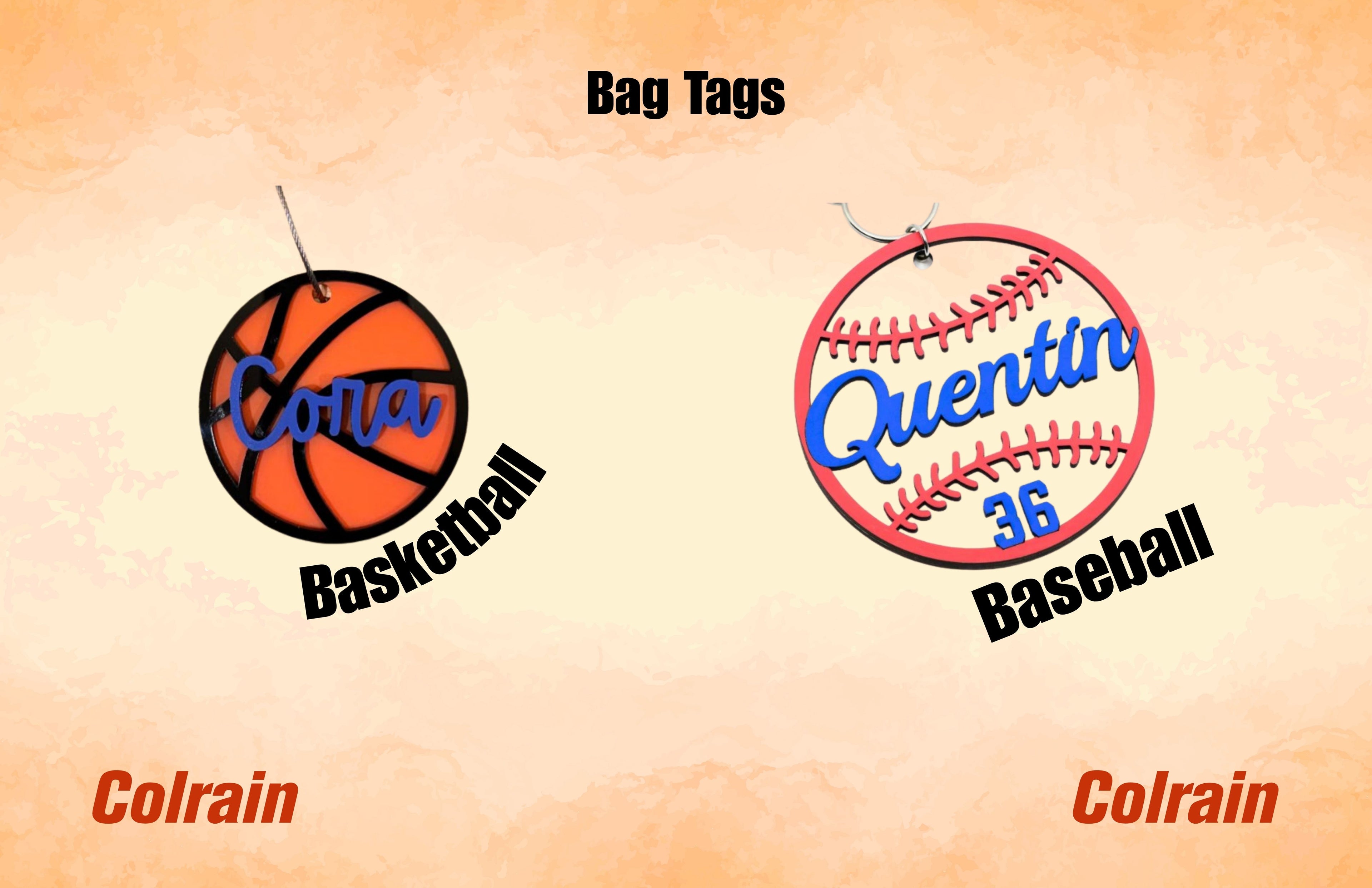 Sports Bag Tags