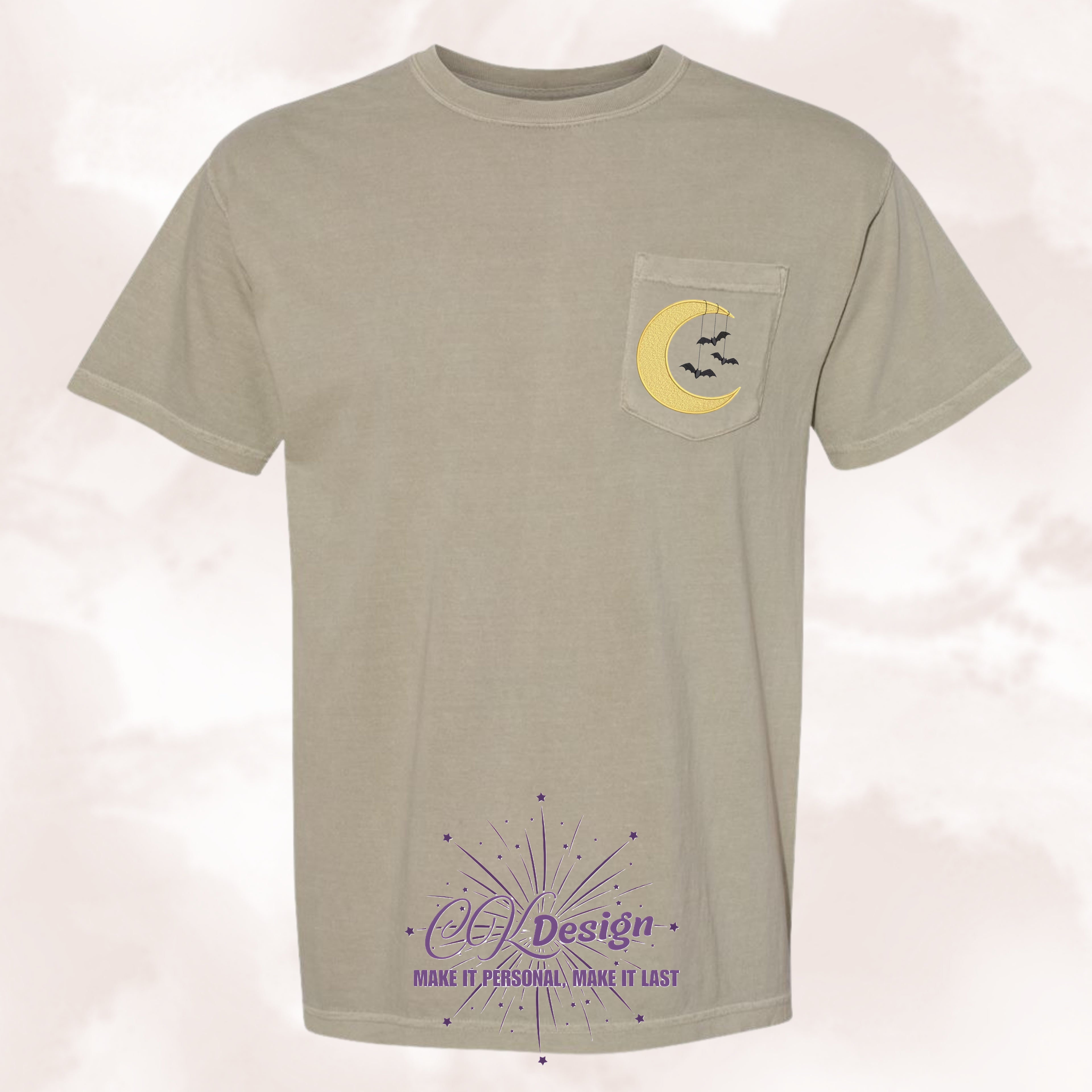 🌙🦇 Crescent Moon & Bats