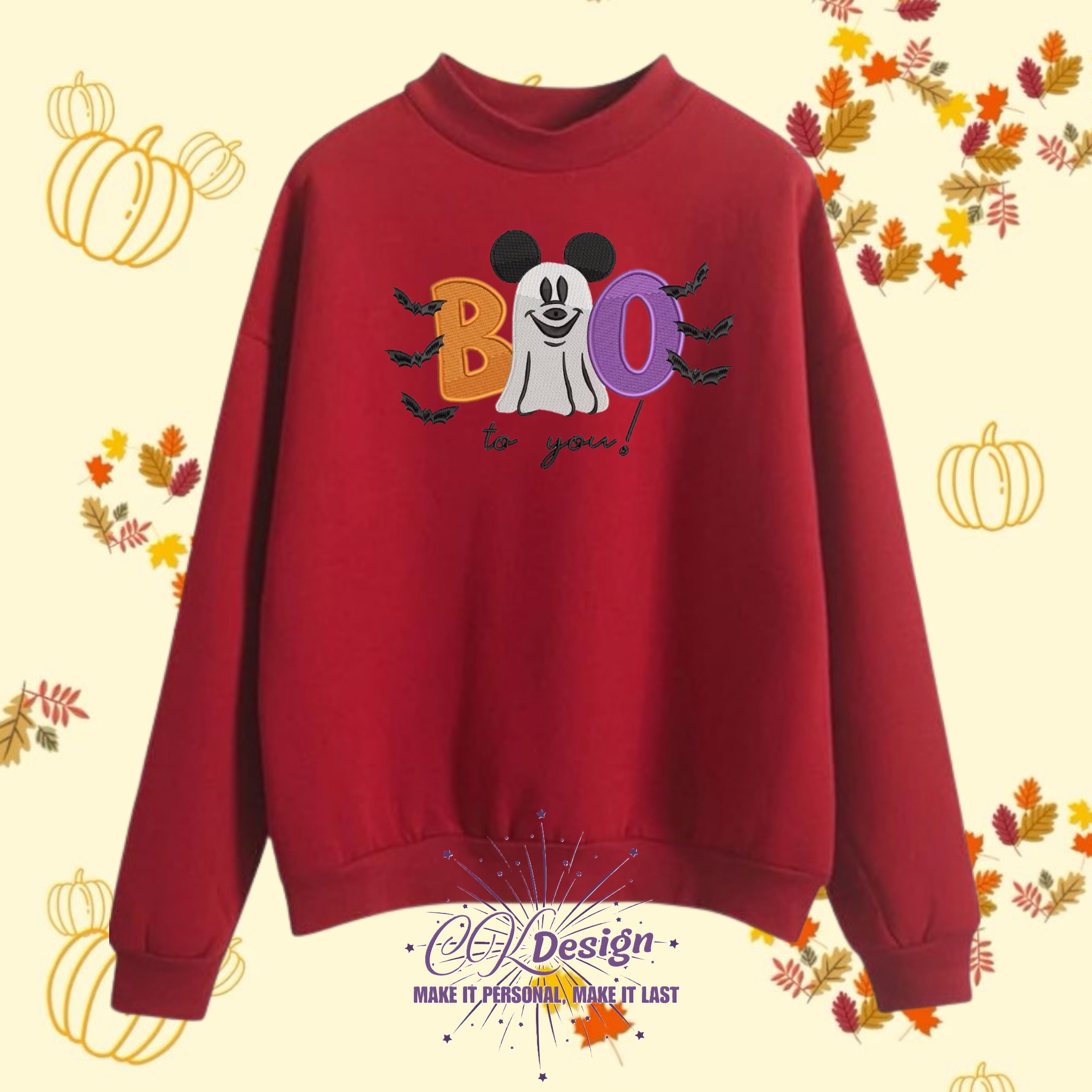 🐭👻 Boo Mickey Ghost Sweatshirt