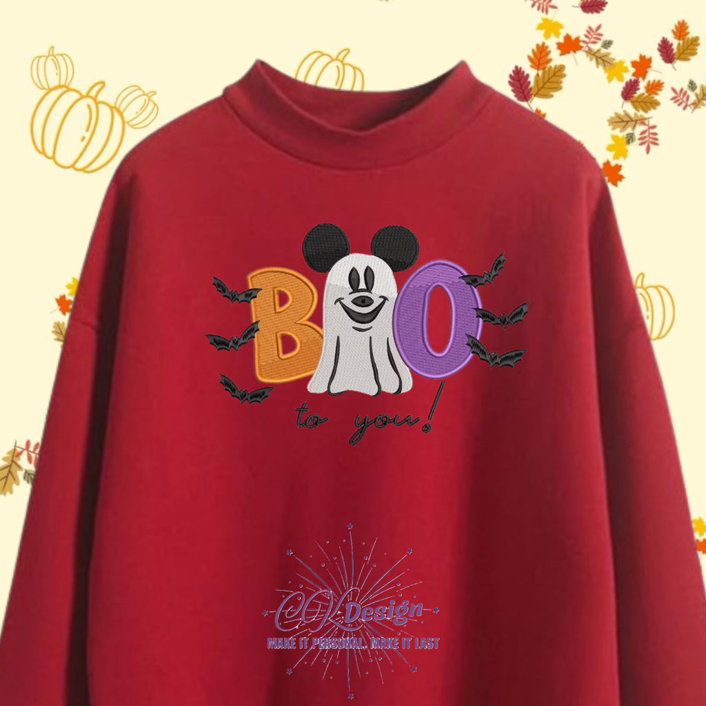 🐭👻 Boo Mickey Ghost Sweatshirt