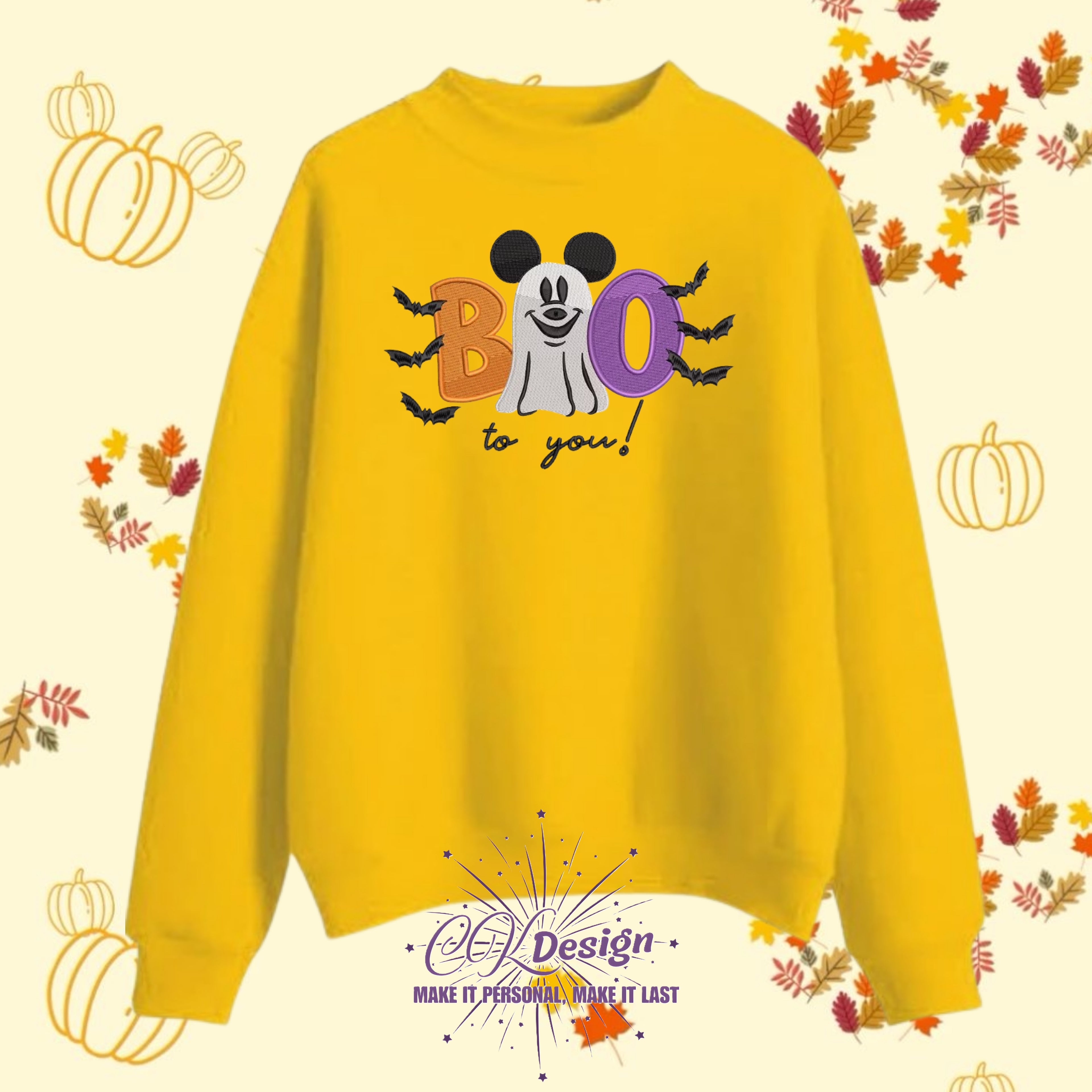 🐭👻 Boo Mickey Ghost Sweatshirt