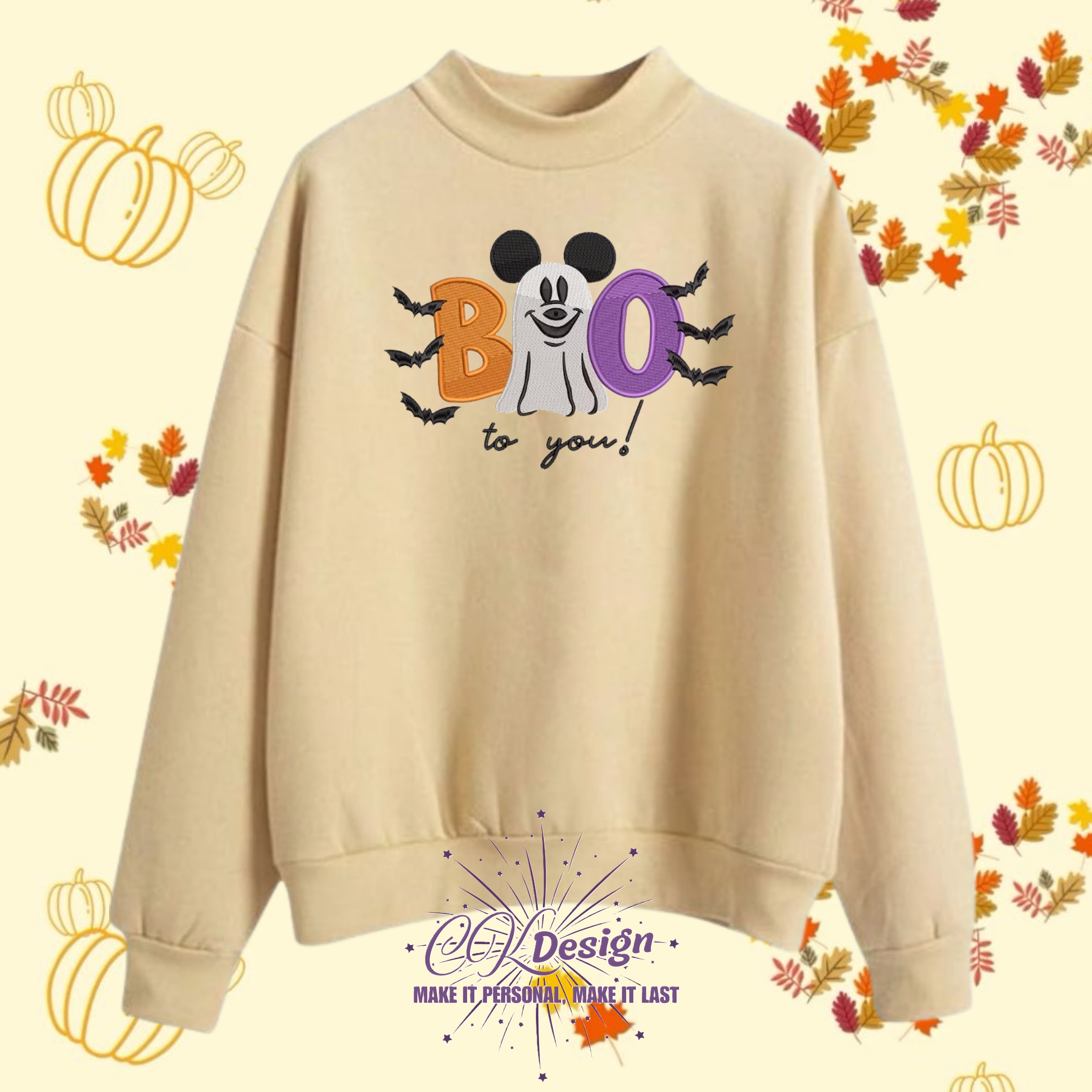 🐭👻 Boo Mickey Ghost Sweatshirt