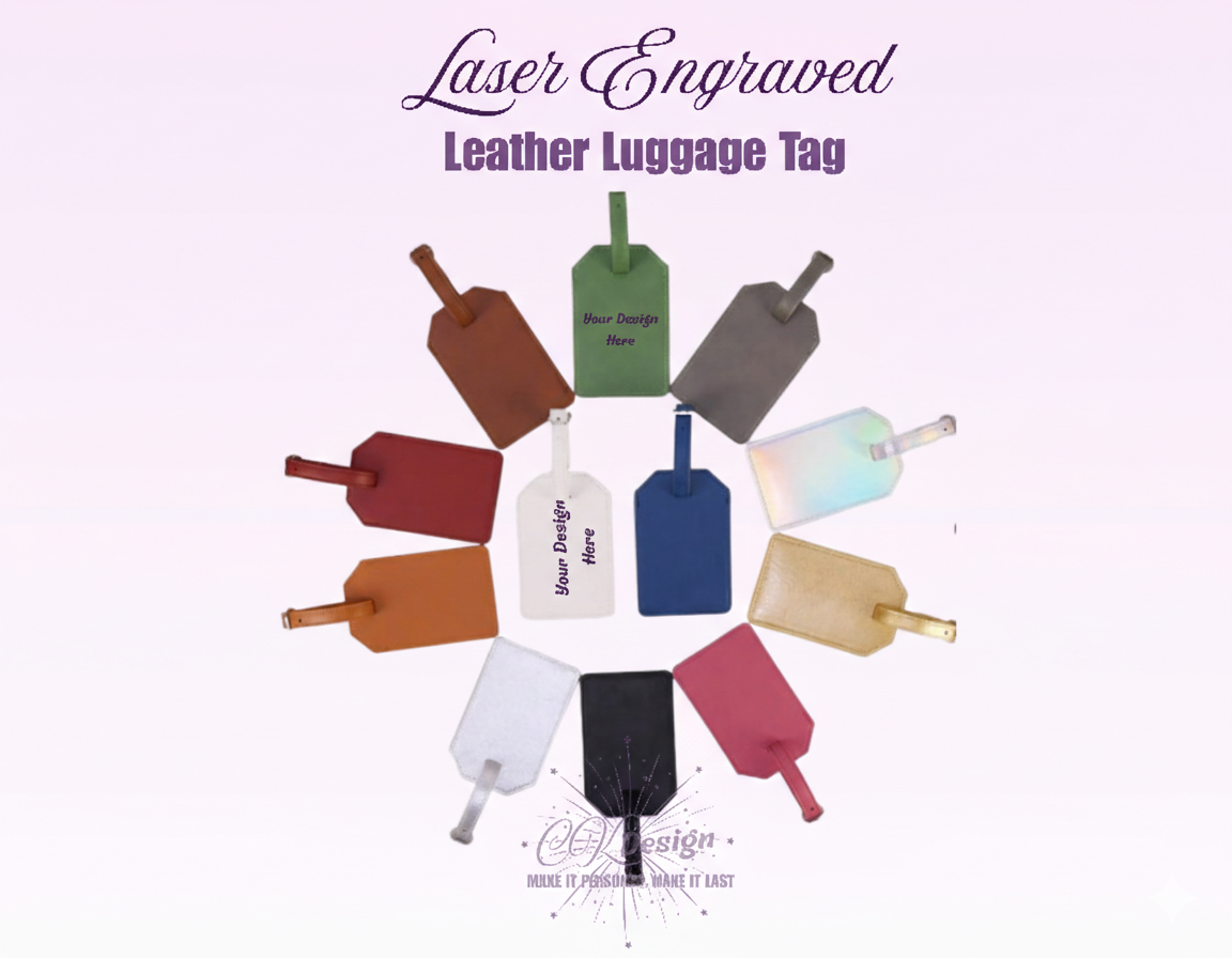 Leather Luggage Tags