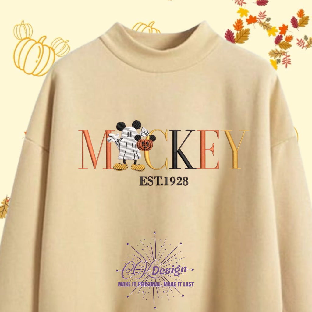 🐭🎃 Classic Mouse Ghost Sweatshirt