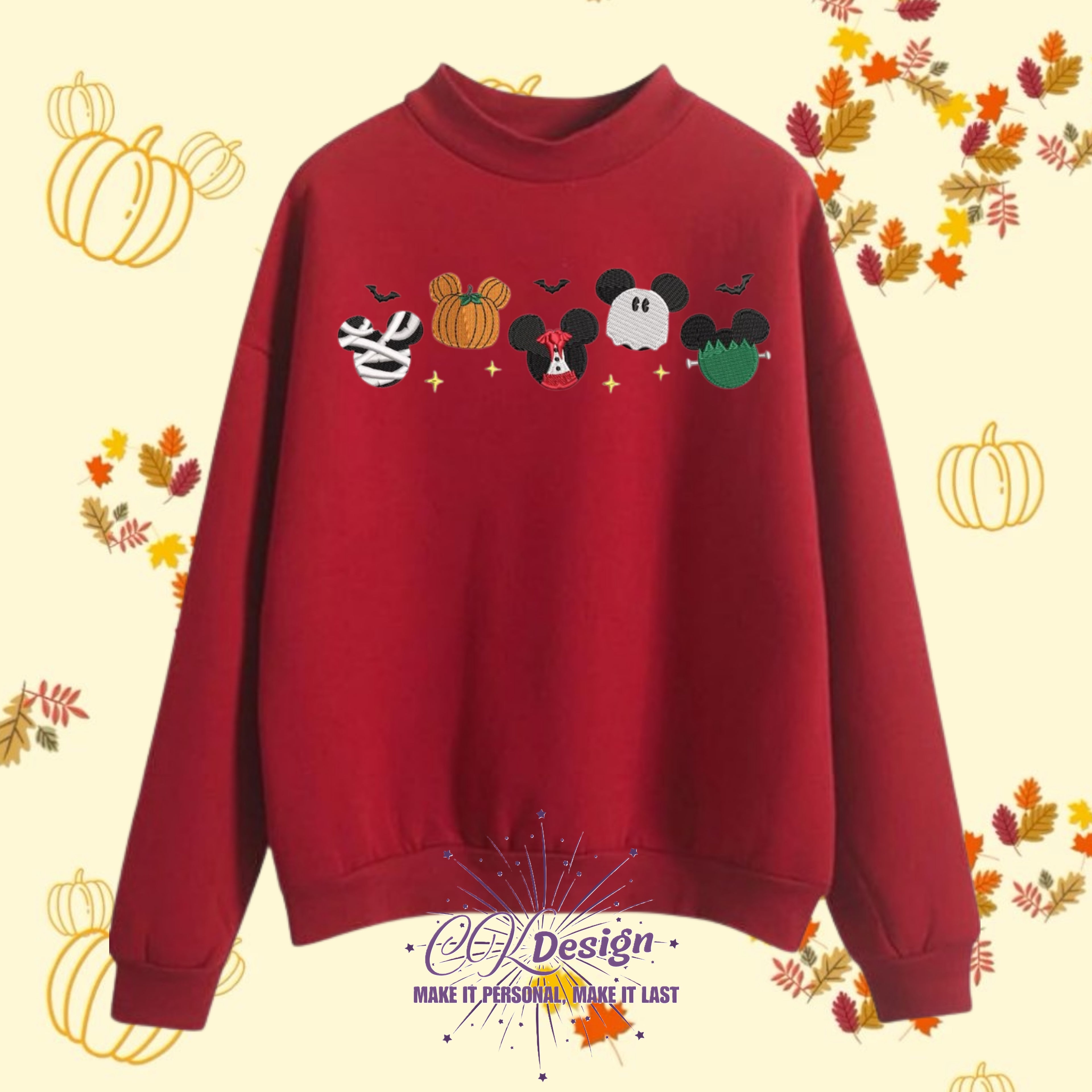 🐭🎃 Halloween Mickey Heads Sweatshirt