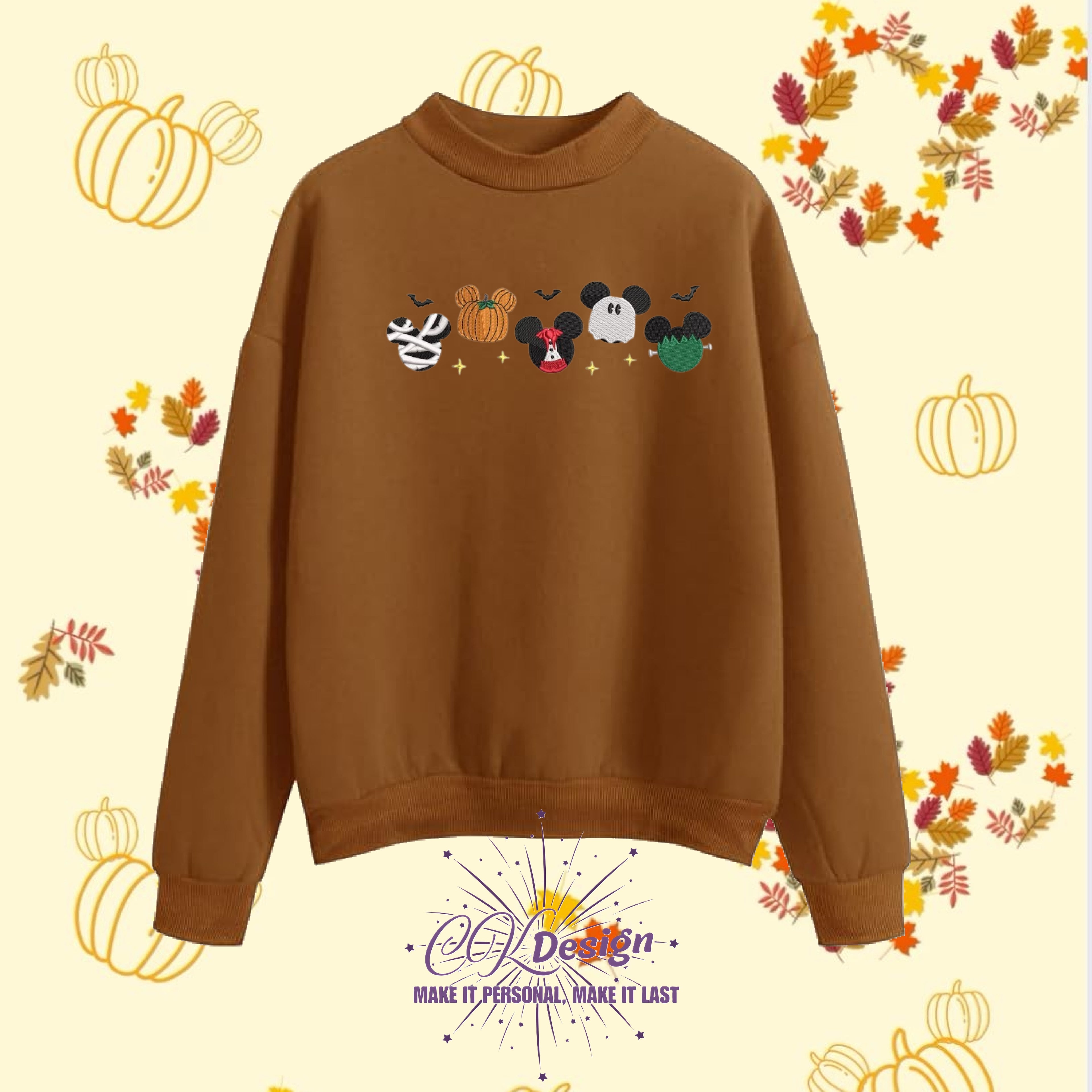 🐭🎃 Halloween Mickey Heads Sweatshirt