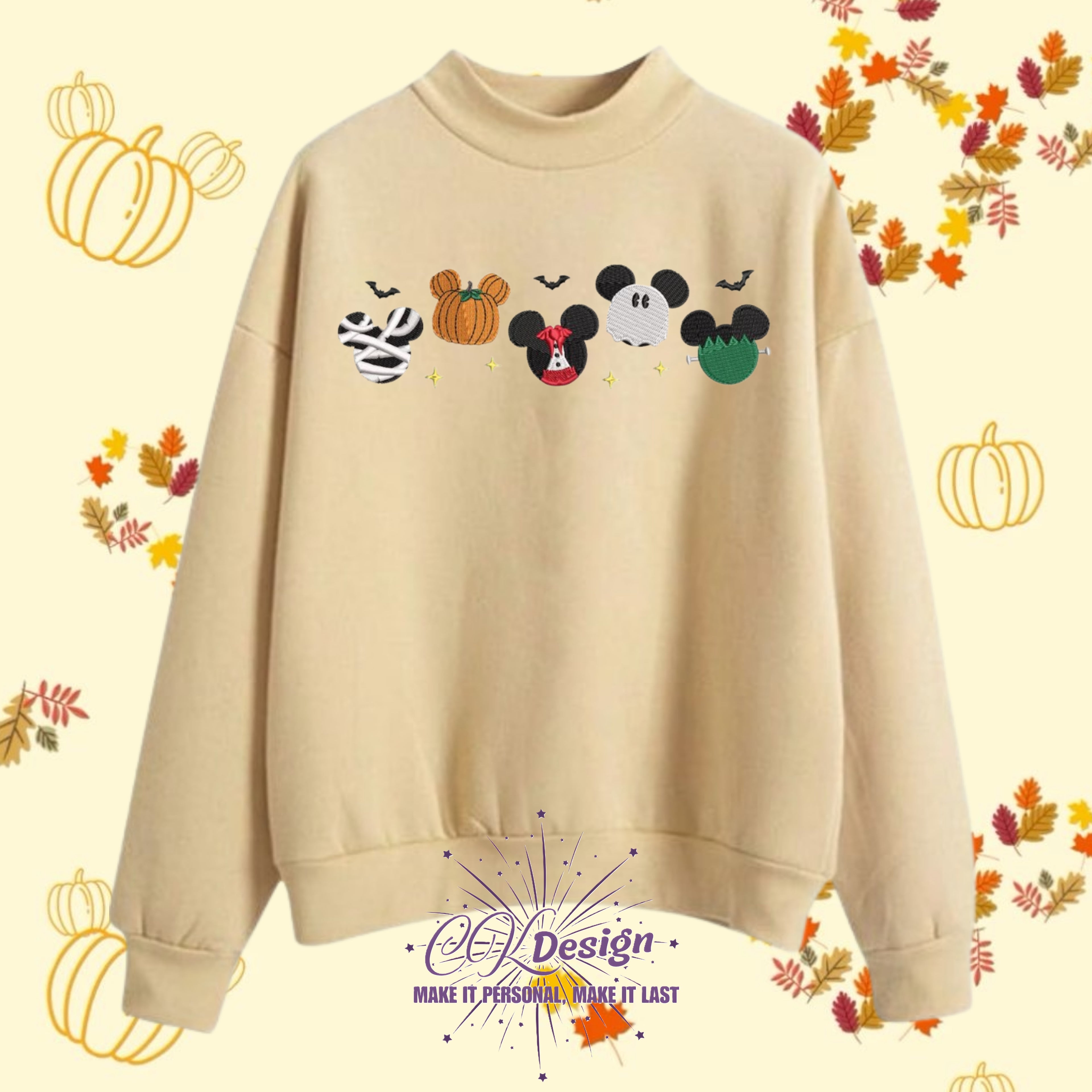 🐭🎃 Halloween Mickey Heads Sweatshirt