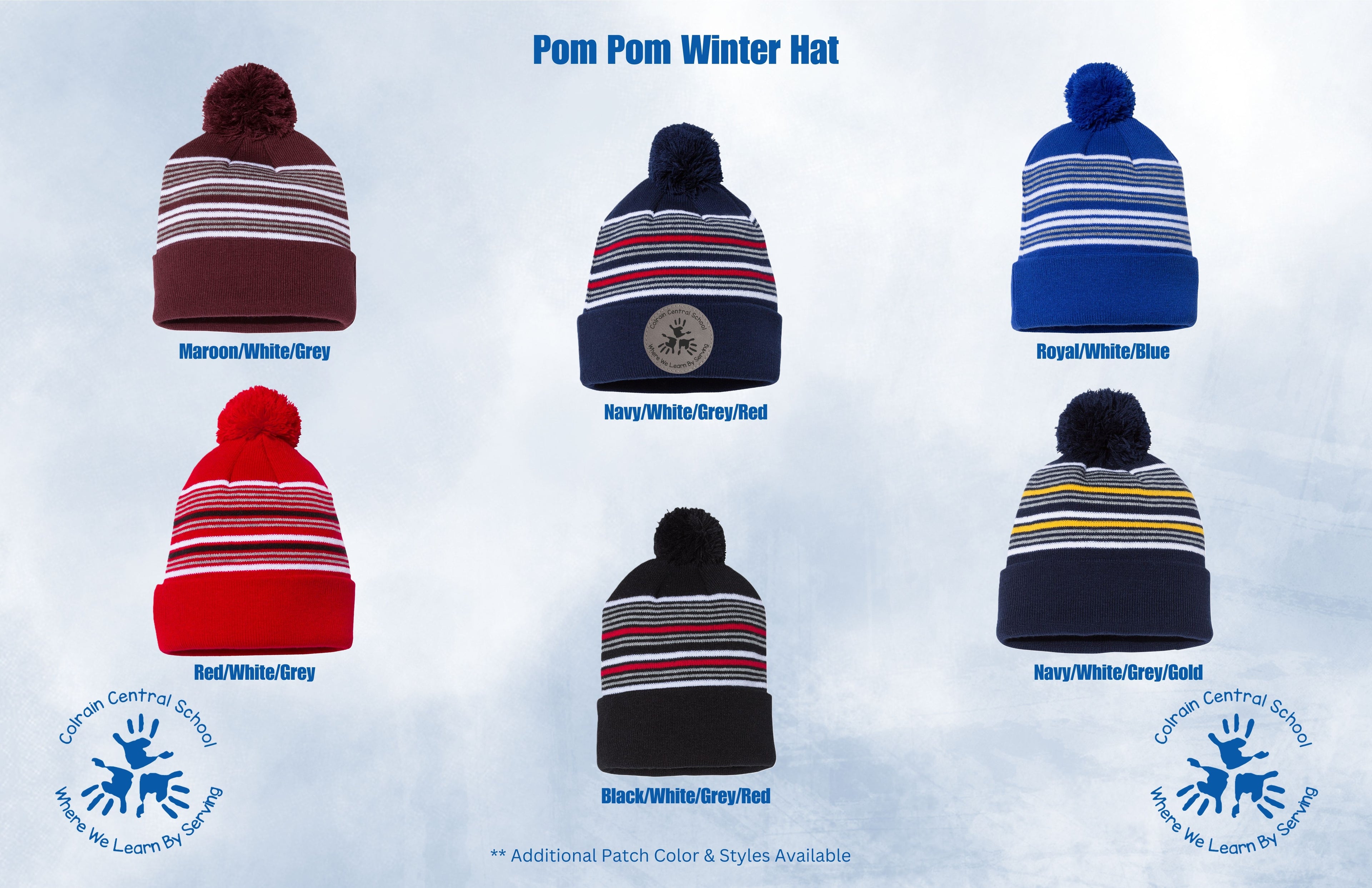 Pom Pom Winter Hat