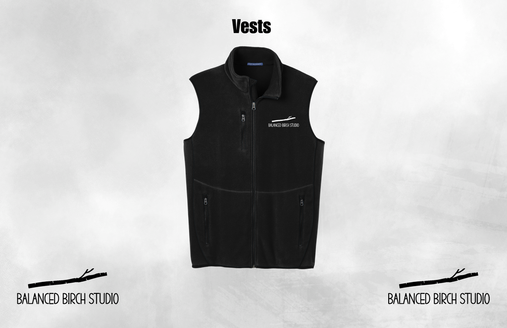 Fleece Full Zip Vest