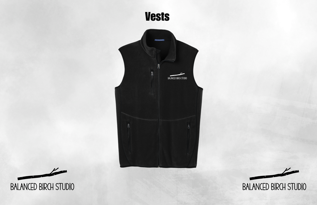 Fleece Full Zip Vest