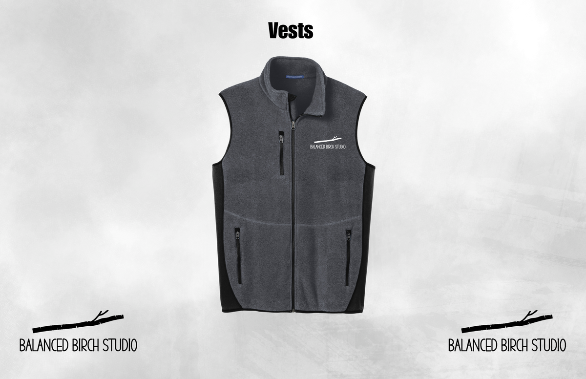 Fleece Full Zip Vest