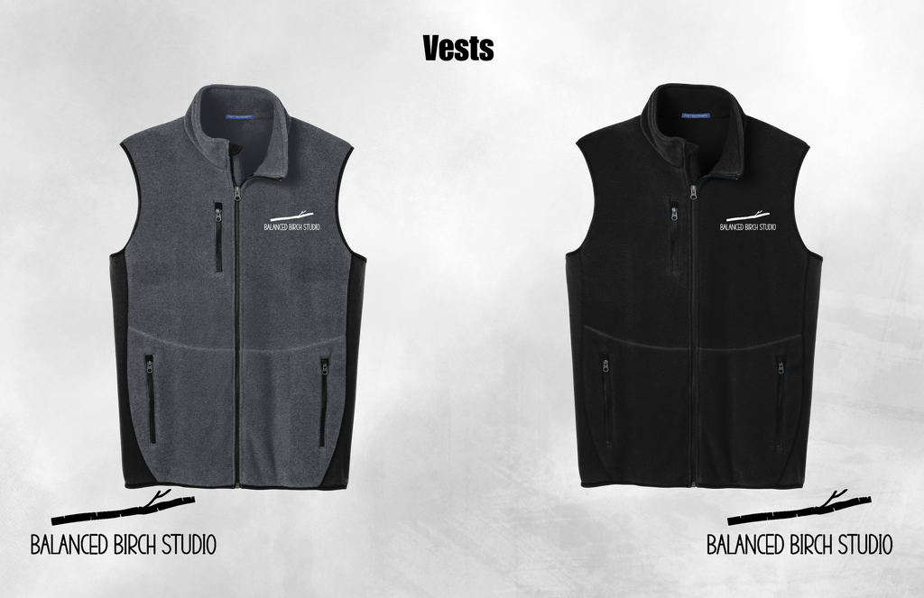 Fleece Full Zip Vest