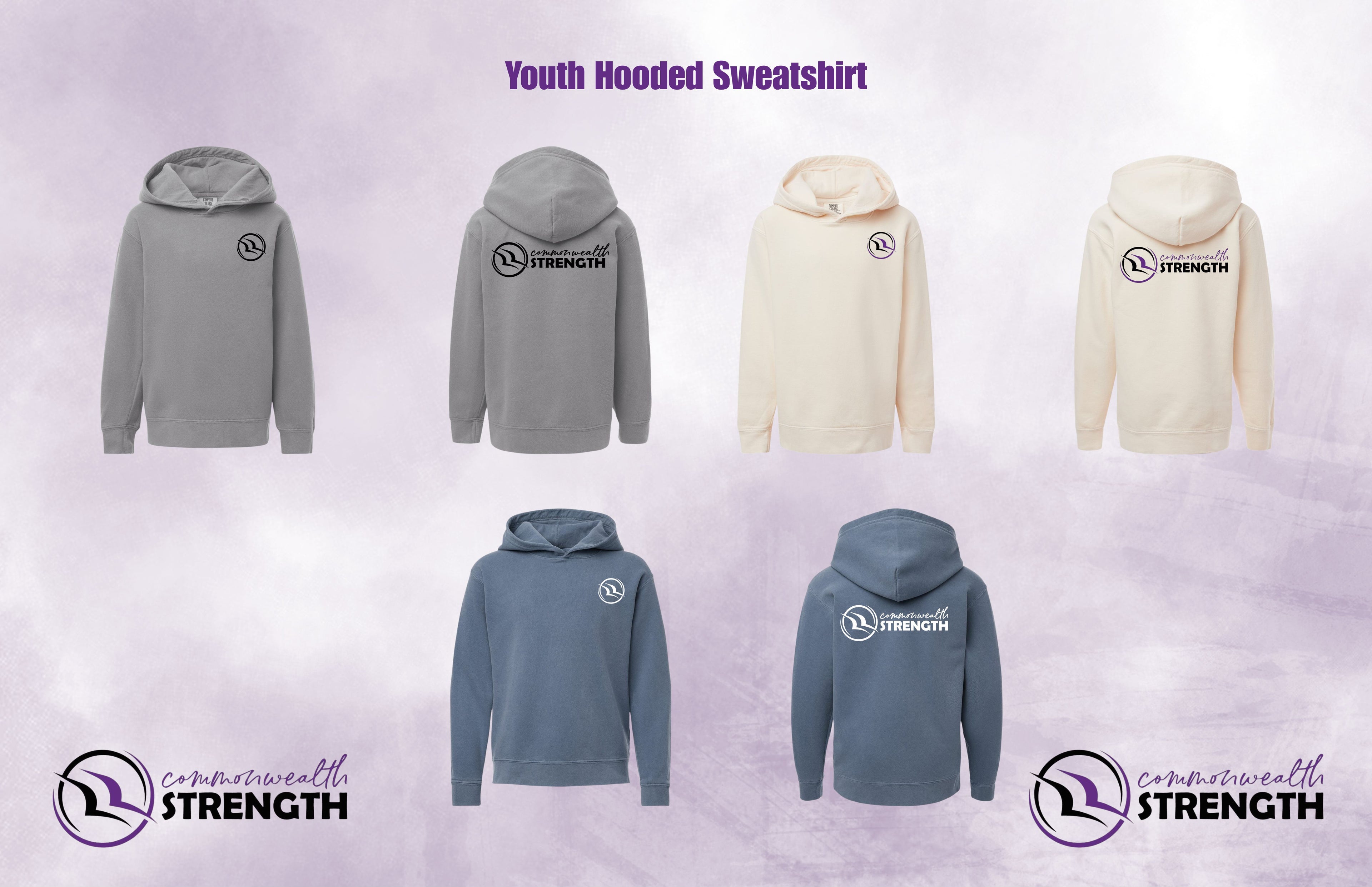 Youth Hooded Sweatshirt